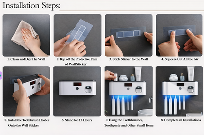toQuick™ UV Toothpaste Dispenser